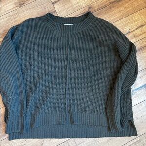Dark Green Knit Sweater